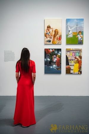 Tala Madani Exhibition Opening 017