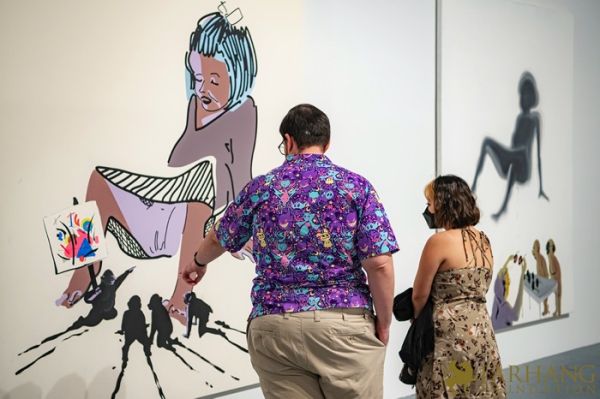 Tala Madani Exhibition Opening 029