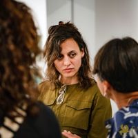 Tala Madani Exhibition Opening 081