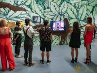 Tala Madani Exhibition Opening 089