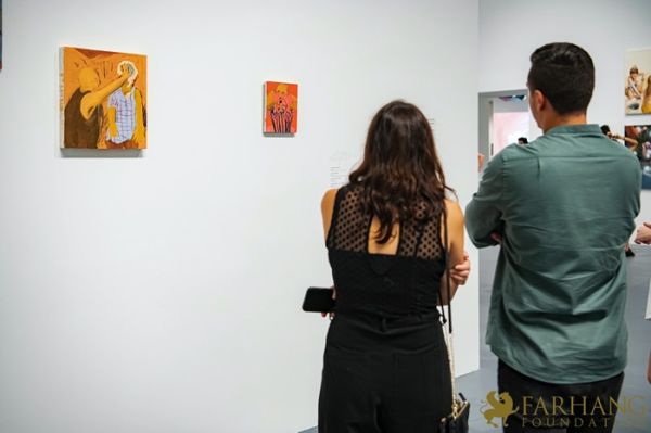 Tala Madani Exhibition Opening 090