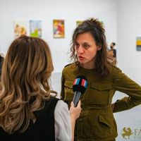 Tala Madani Exhibition Opening 092