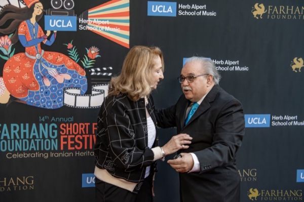 On The Red Carpet at the 2023 Farhang Film Festival Awards 100