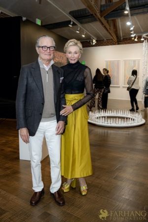 034 ART IRAN Falling Into Language Opening Celebration