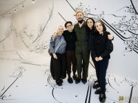 041 ART IRAN Falling Into Language Opening Celebration