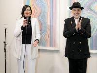 045 ART IRAN Falling Into Language Opening Celebration