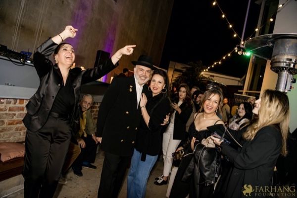 078 ART IRAN Falling Into Language Opening Celebration