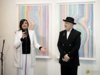 081 ART IRAN Falling Into Language Opening Celebration