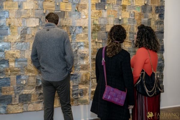 085 ART IRAN Falling Into Language Opening Celebration