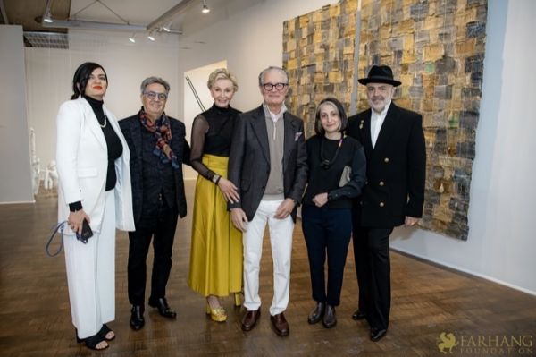 100 ART IRAN Falling Into Language Opening Celebration