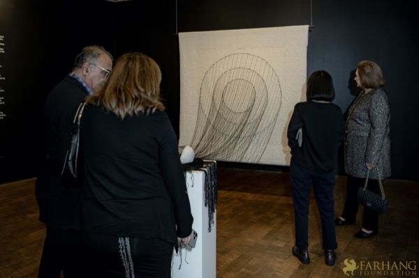 101 ART IRAN Falling Into Language Opening Celebration