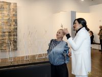 103 ART IRAN Falling Into Language Opening Celebration