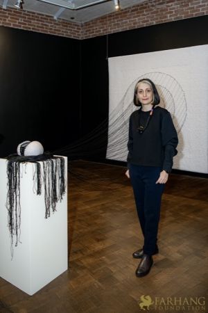 117 ART IRAN Falling Into Language Opening Celebration