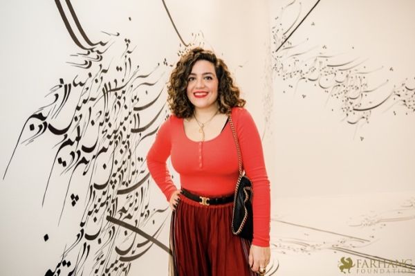 125 ART IRAN Falling Into Language Opening Celebration