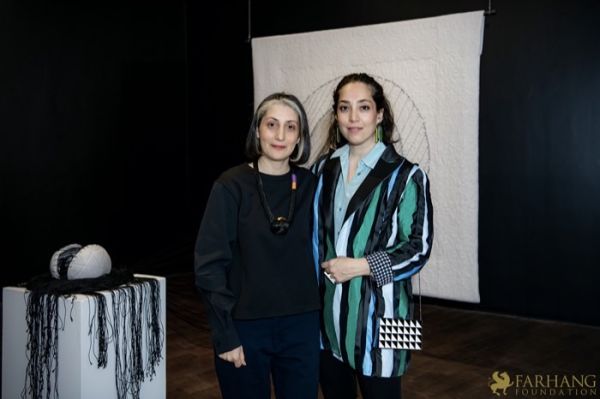 129 ART IRAN Falling Into Language Opening Celebration