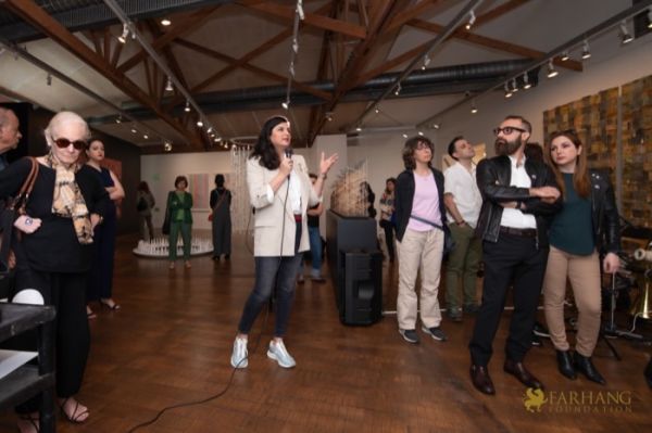 15  ART IRAN Closing Performance   Curator Walkthrough