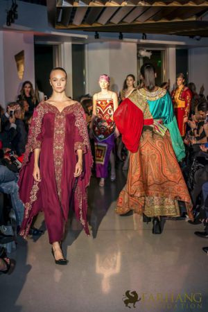 shahla dorriz iranian cultural runway 060