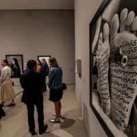 SHIRIN NESHAT Opening Party at The Broad Museum 021 SHIRIN NESHAT Opening Party at The Broad Museum 021